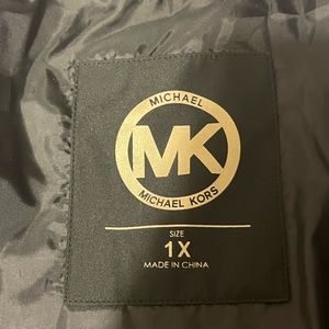 Michael Kors size 1X black jacket
